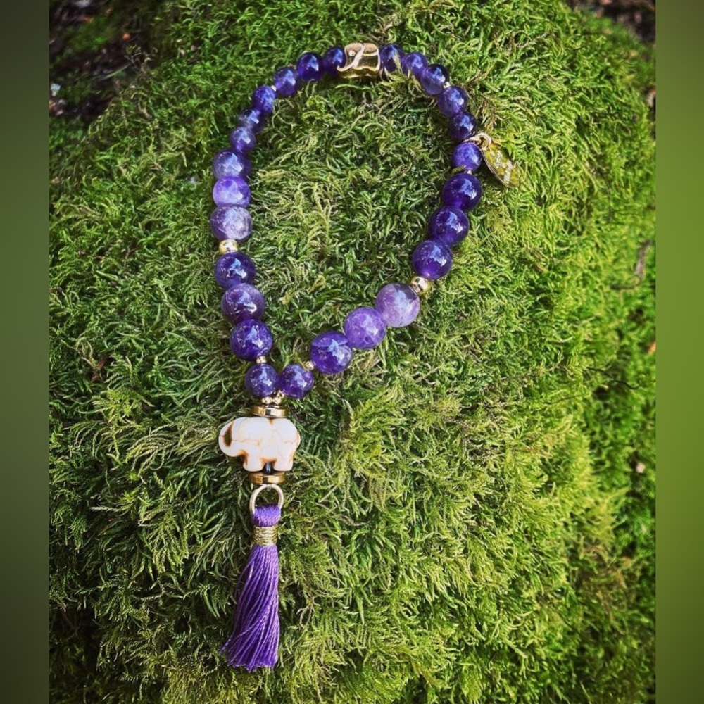 Amethyst bracelet